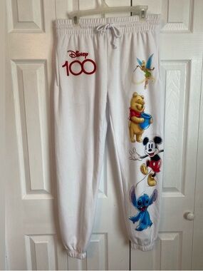 Disney's 100 year celebration character sweatpants size large
(10-13)